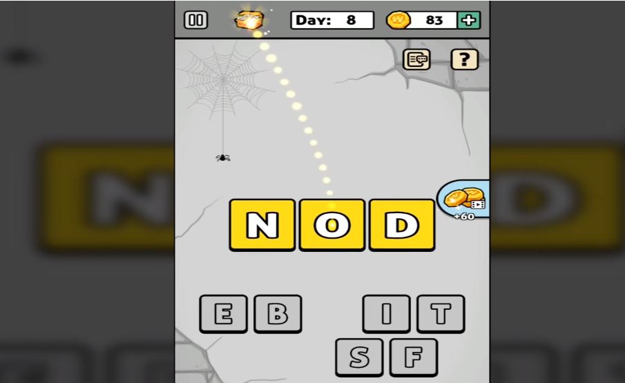 Words Story wrong letters earn coins