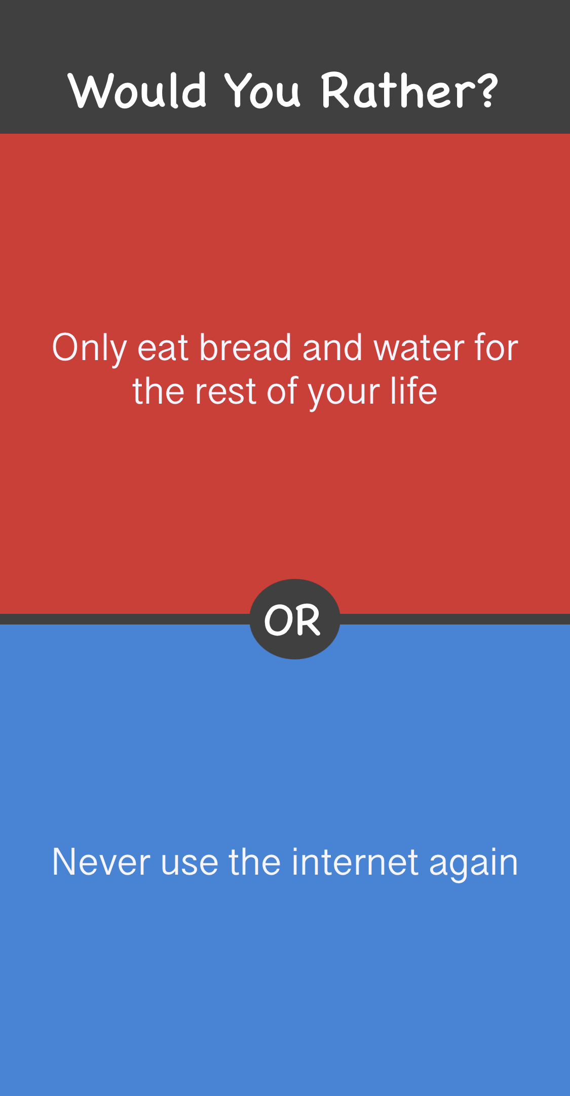 Would you rather 1