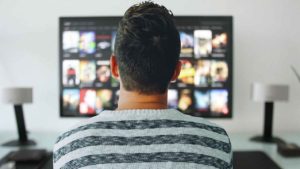 Netflix in the living room