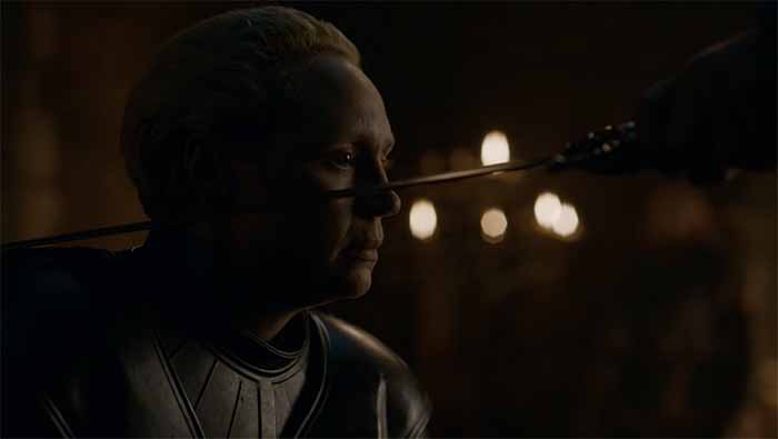 Brienne knighted