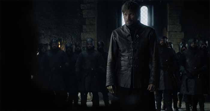 Jaime Lannister in Winterfell