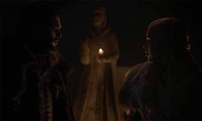 Jon Snow and Daenerys