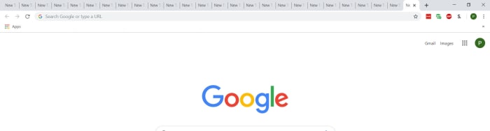 Too many Google Chrome tabs