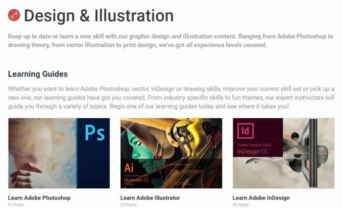 Tuts+ learning guides