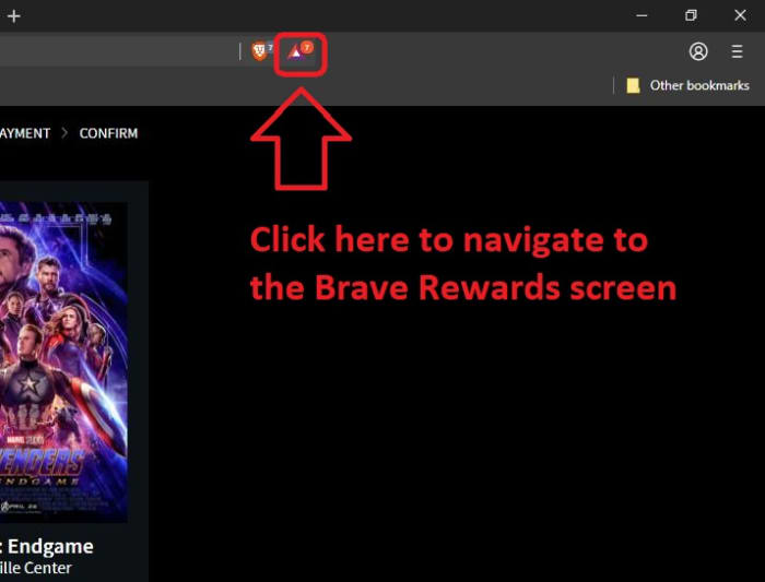 Open Brave Rewards
