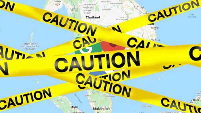 scam businesses have been found on Google Maps