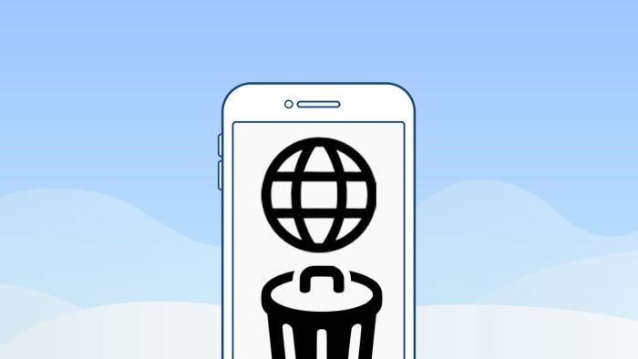 How to clear your mobile android browser history