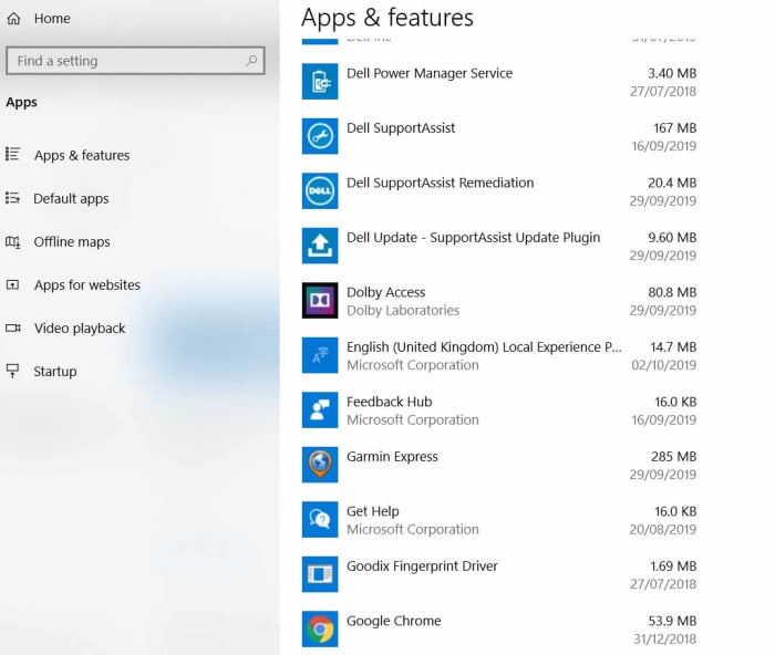 Windows 10 apps