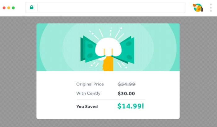 Cently discount applied