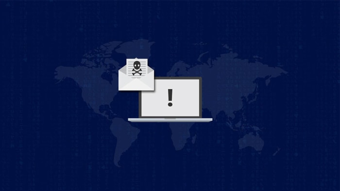 Dangerous spam o your desktop via push notification