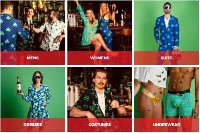 Shinesty party suits st patricks day