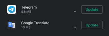 Update apps