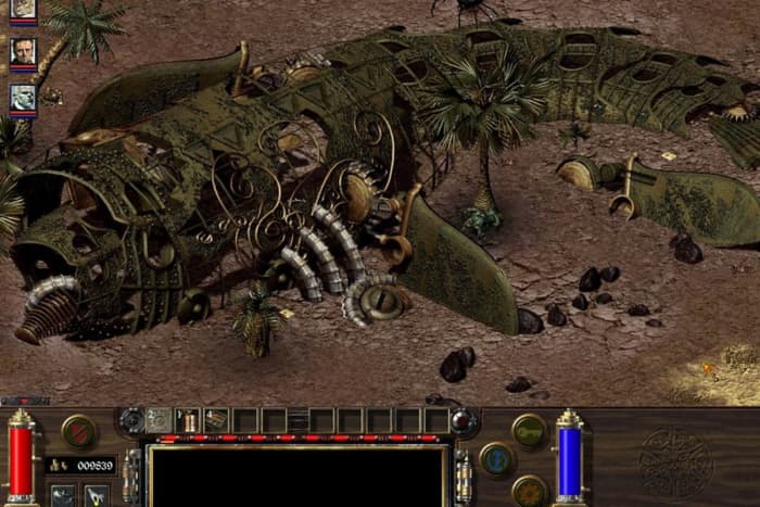 Arcanum broken metal fish 