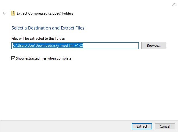 How to Install Friday Night Funkin Vs. Sky Mod