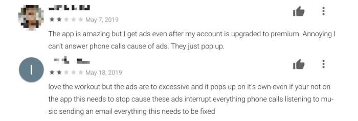 a bad review