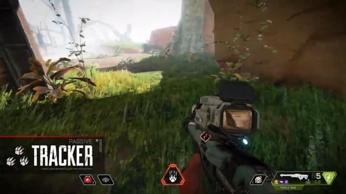 Apex Legends Bloodhound tracker passive