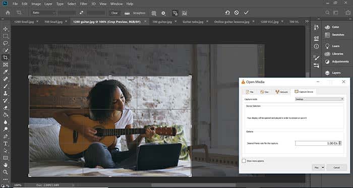 Capture photoshop tutorial