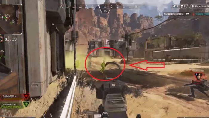 Apex Legends Caustic nox vision passive