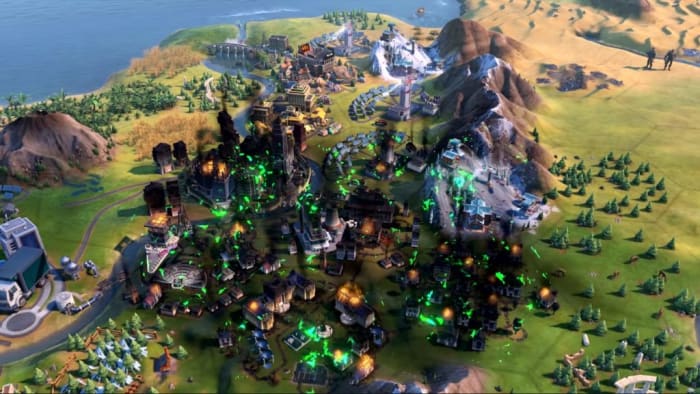 Civ 6 Gathering Storm nuclear fallout