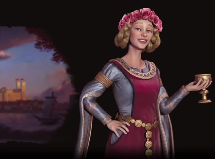 Civ 6 Gathering Storm Eleanor of Aquitane