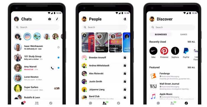 Facebook redesign