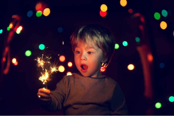 Firework kid