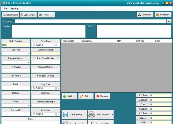 Free Invoice Maker