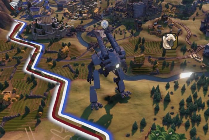 Civ 6 Gathering Storm Giant Death Robot