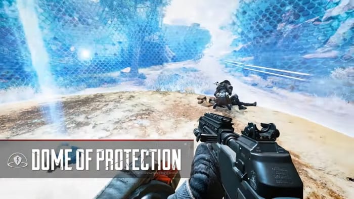 Apex Legends Gibraltar dome of protection tactical