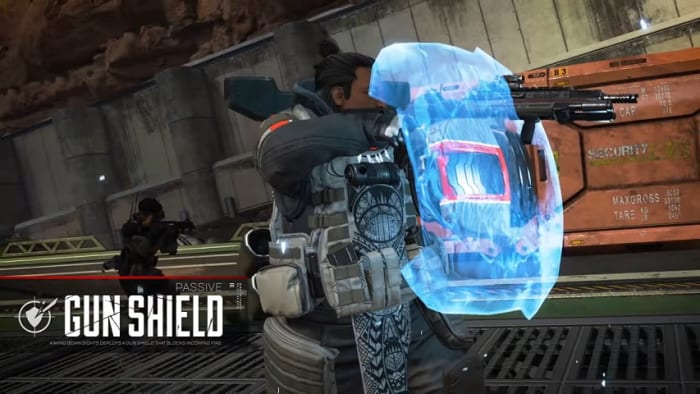 Apex Legends Gibraltar gun shield passive