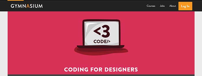 Gymnaisum coding for designers