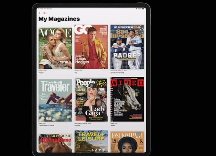 Apple News+ magazines
