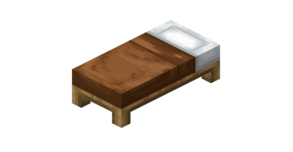 Minecraft bed