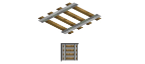 Minecraft rails