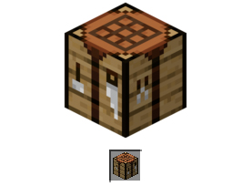 Minecraft crafting table