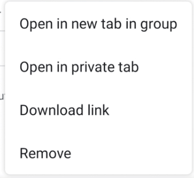 new tab groups on Google Chrome for Android