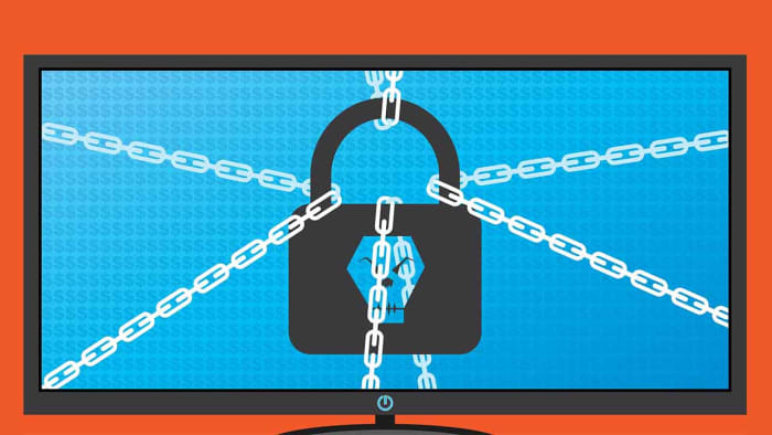 Ransomware on a pc