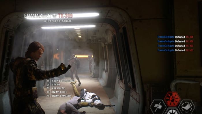 Anakin Skywalker Retribution charging