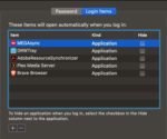 Mac Login Items