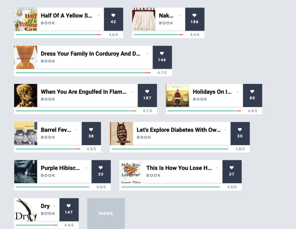 tastedive app book recommendations