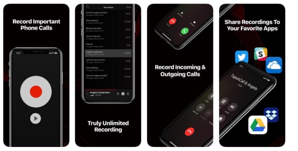 tapeacall pro tapeacall recording app iphone