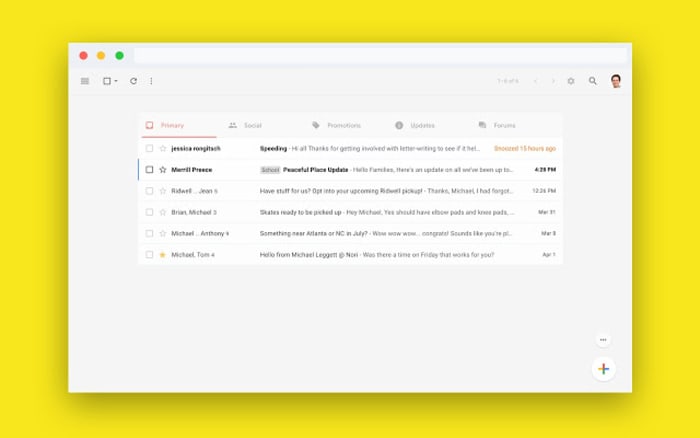 A screenshot of the new Simplify extension for Chrome