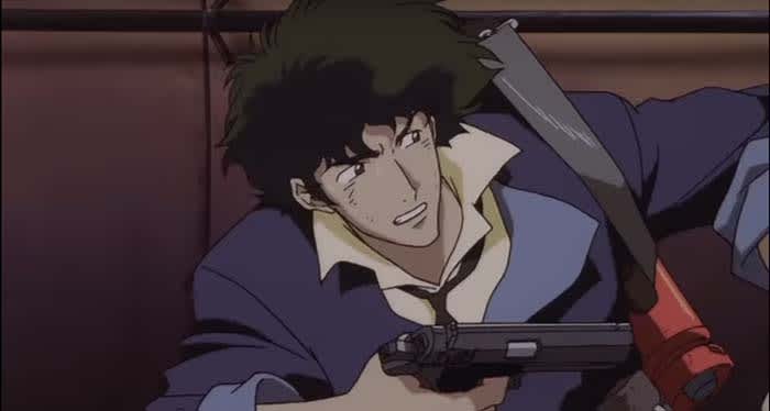 Spike Spiegel shooting