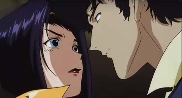 Spike and Faye Cowboy Bebop