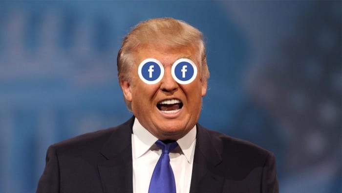 Trump want5s to see your facebook