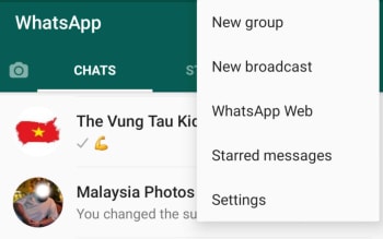 New WhatsApp boradcast