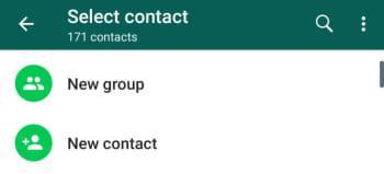 How to create a WhatsApp group