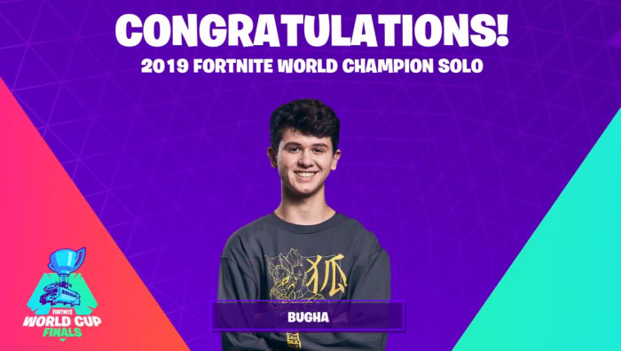 fortnite world cup bugha