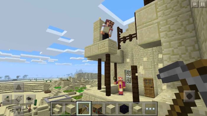 Minecraft on mobile