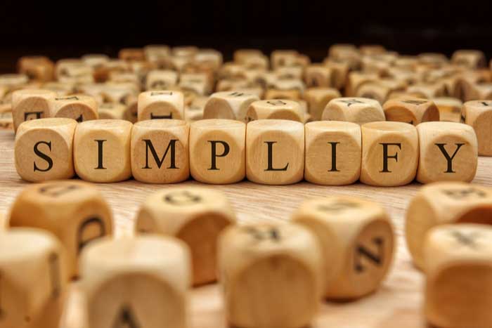 simplify